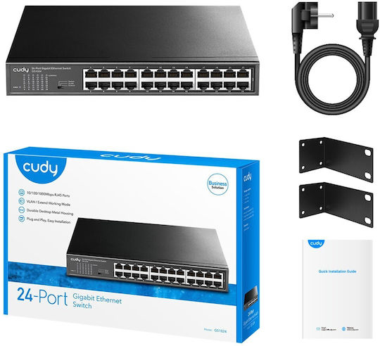 Ruijie RG-ES220GS-P Managed L2 PoE+ Switch with 16 Gigabit (1Gbps) Ethernet Ports and 2 SFP Ports