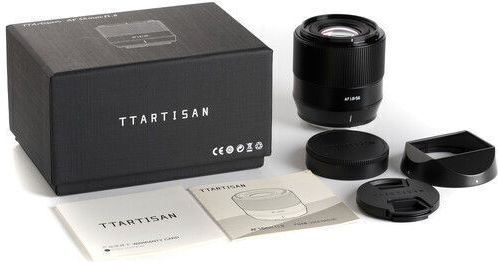 TTArtisan Full Frame Φωτογραφικός Φακός 56mm f/1.8 Σταθερός για Fujifilm X Mount Μαύρος