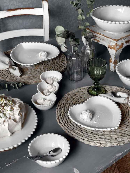 Tognana Serving Platter made of Porcelain White