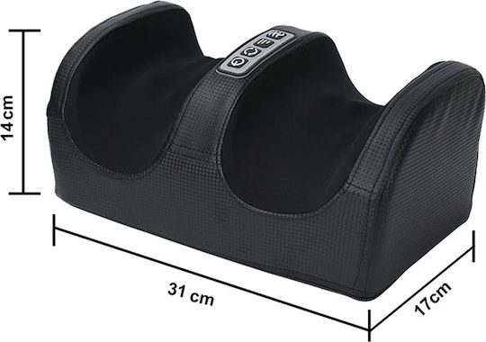 Verk Group Massage Device Shiatsu for the Legs Black