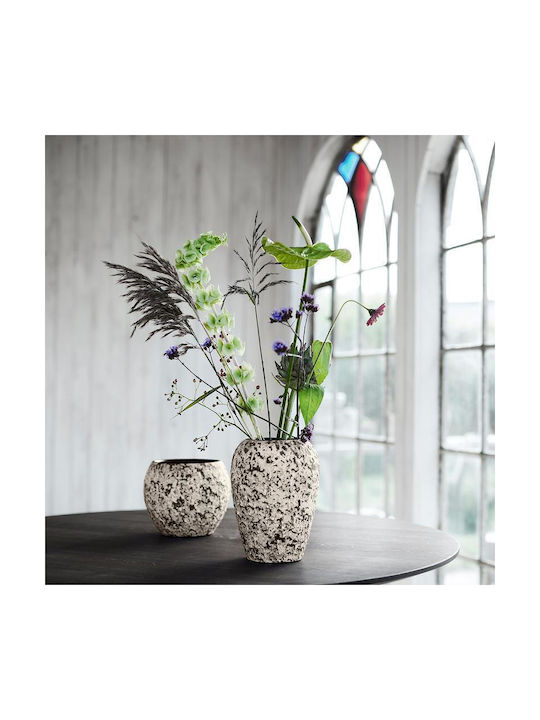 Muubs Decorative Vase White 19x19x26.5cm