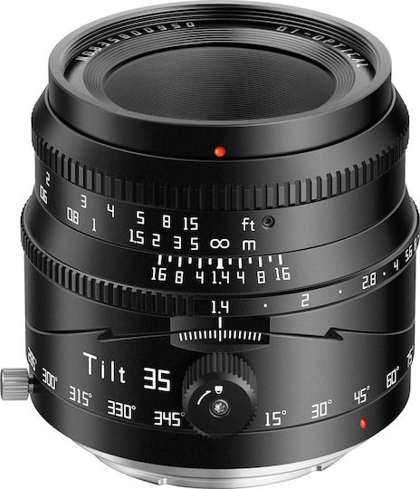 TTArtisan Crop Φωτογραφικός Φακός 35mm f/1.4 Σταθερός για Sony E Mount Μαύρος