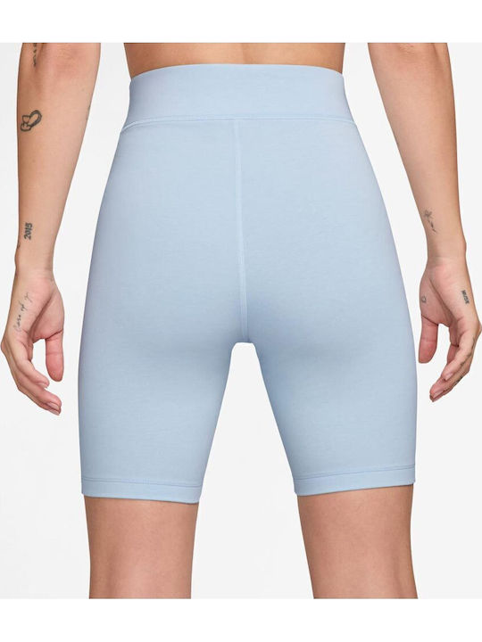 Sportswear Training Women's Bike Leggings High Waist Blue