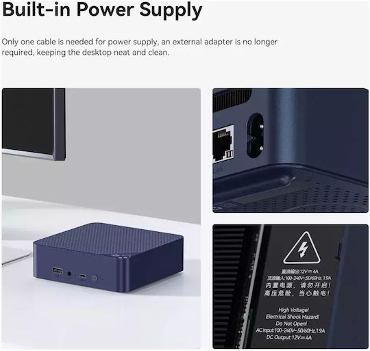 Beelink EQ14 Mini PC (Seria N N150/16GB DDR4/1TB SSD/W11 Pro