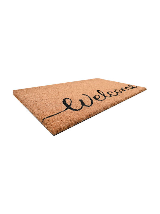 Entrance Mat made of Coir with Anti-slip Backing 40x60cm Thickness 15mm