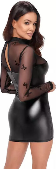 Noir Handmade Dress Γυναικείο Sexy Τοπ Μαύρο