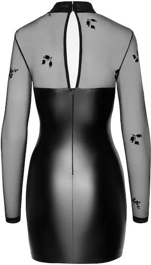 Noir Handmade Dress Γυναικείο Sexy Τοπ Μαύρο