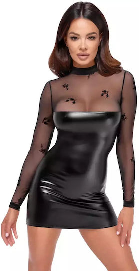 Noir Handmade Dress Γυναικείο Sexy Τοπ Μαύρο
