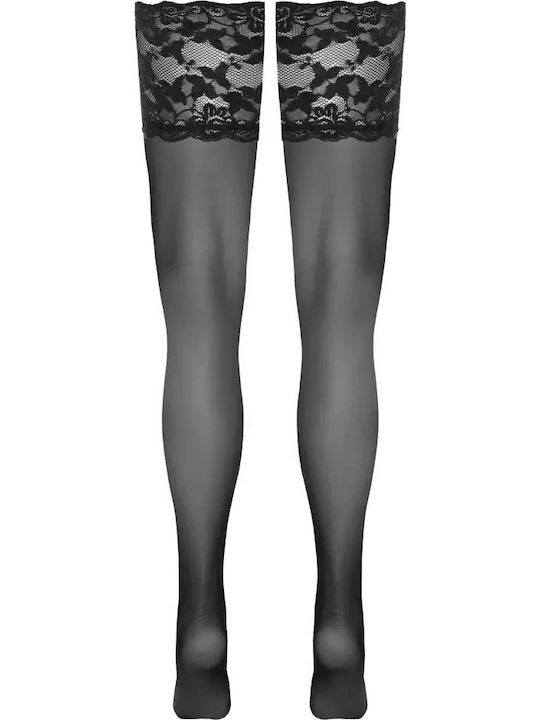 Cottelli Collection Ciorapi sexy Negre