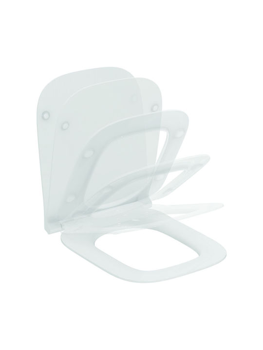 Capac pentru vas de toaletă Ideal Standard I.life A T481301 Alb Lucios