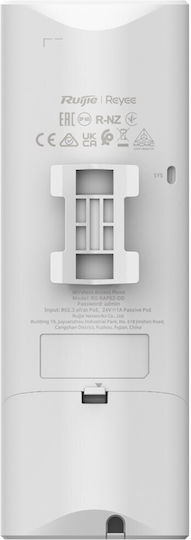 Ruijie RG-RAP62-OD Access Point with Mesh Wi‑Fi 6 Dual Band (2.4 & 5GHz) Single Kit White