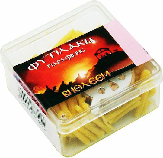 ΒΗΘΛΕΕΜ Φυτιλάκι Παραφίνης Κίτρινα 35gr