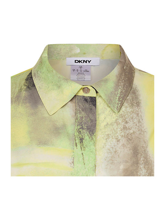 Women's Short Sleeve Shirt Yellow
