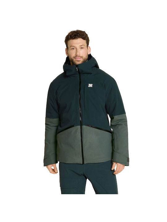 Ziener 244208-529 Männer Jacke aus für Ski & Snowboard Grün