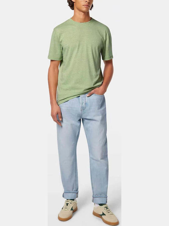 Dean Men's Jeans Pants with Loose Tapered Fit Blue