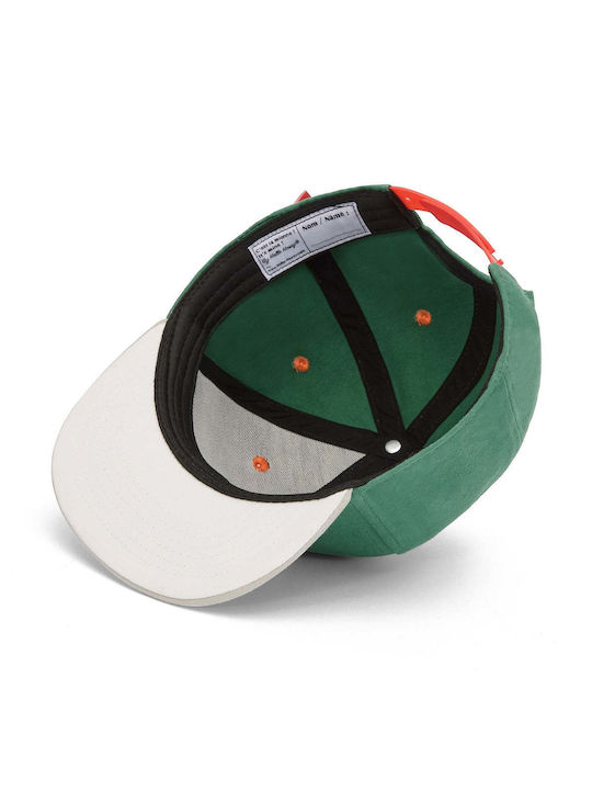 Hello Hossy Παιδικό Καπέλο Jockey Υφασμάτινο Πράσινο