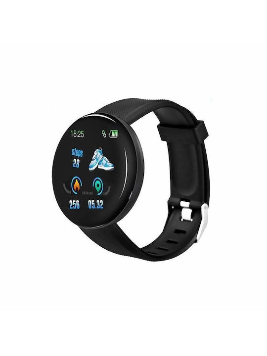 Siks Fitness Bracelet Μαύρο