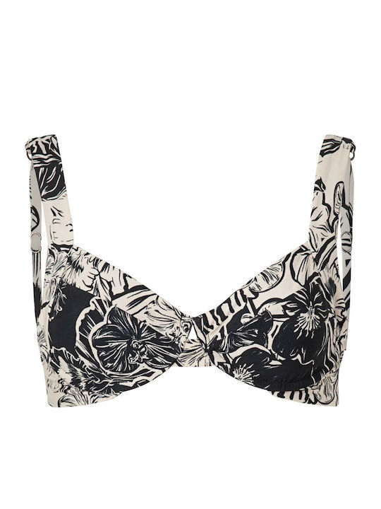 Set Bikini Floral Λευκό