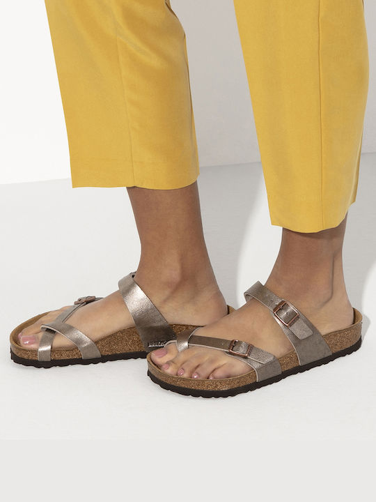Mayari Birko-Flor Women's Anatomic Sandals Graceful Taupe Regular Fit