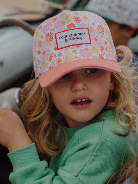 Hello Hossy Kids' Hat Jockey Fabric Multicolour
