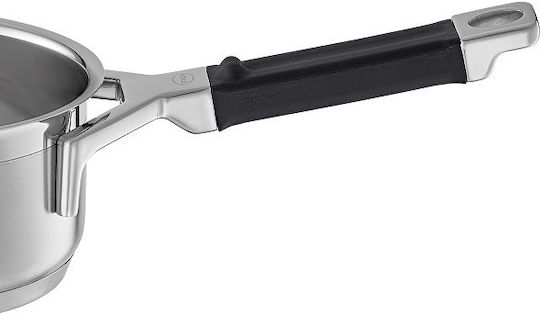 Rosle Silence Pro Töpfe Set aus Rostfreiem Stahl mit Antihaftbeschichtung 4-teilig