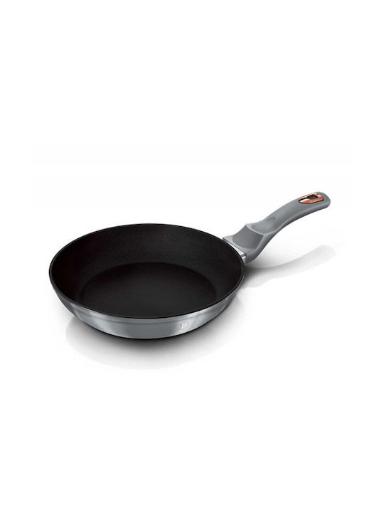 Berlinger Haus Moonlight Collection Pans Set of Aluminum with Stone Coating Moonlight 3pcs