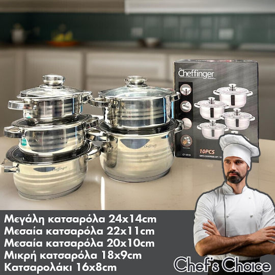 Cheffinger Pots Set 5 Pieces