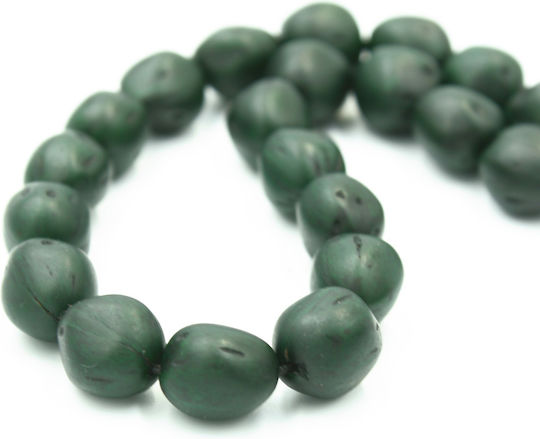 Scented Nutmeg Worry Beads Green