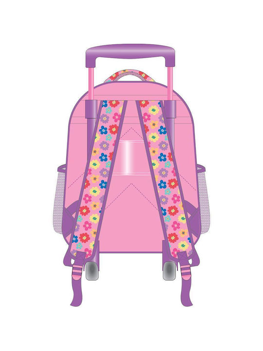 Must Team School Bag Trolley Kindergarten Pink 8Liters