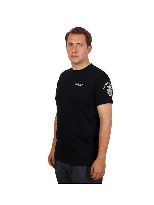 Unisex T-Shirt der Hellenischen Polizei Dunkelblau