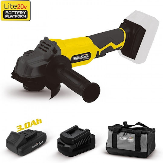 Bormann Pro BCD2630 Grinder 115mm Battery 1x3Ah
