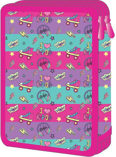 Must Team Pencil Case Full with 2 Compartments