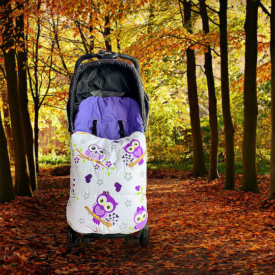 Kinderwagen-Fußsack Lila