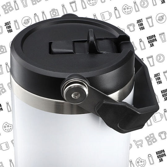 Koupakoupa I'm Not Short Kids Water Bottle Star Wars Stainless Steel with Straw Non Spill Coffee 890ml