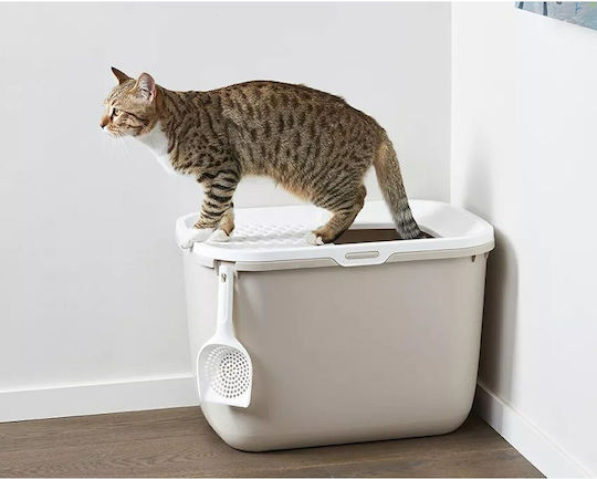 Savic Hop In Cat Basin White L58.5 x W39 x H39.5cm