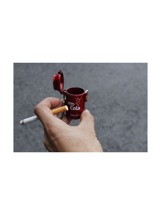 Winkee Winkee Ashtray Portable Ashtray Cola Scrumbieră Țigaretă Roșu 1buc