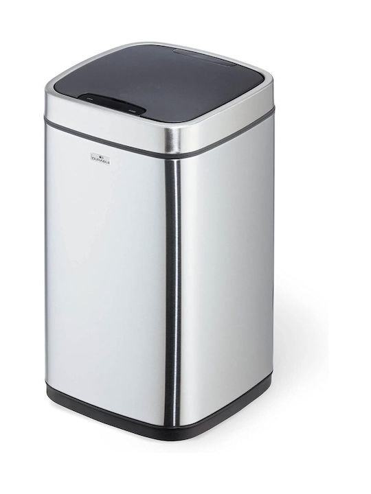Durable Μεταλλικό Καλάθι 12lt Ασημί 43x24x24cm