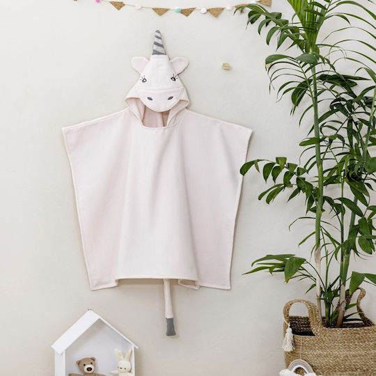 Nima Kids Πόντσο No 2/4 Unicorn Ροζ