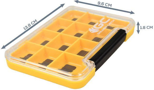 Κασετινάκι Μαγνητικό 12 Χωρίσματα Golden Catch Mhc-1410