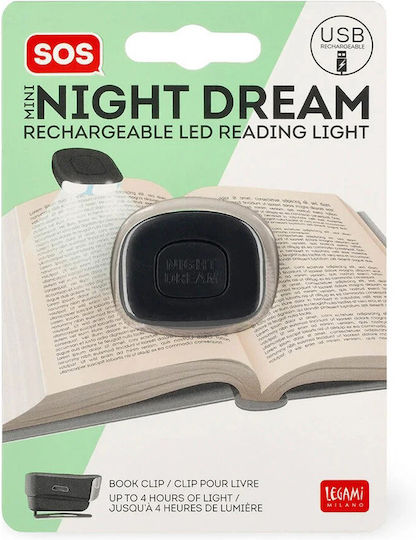 Legami Milano Book Light LED with Clip