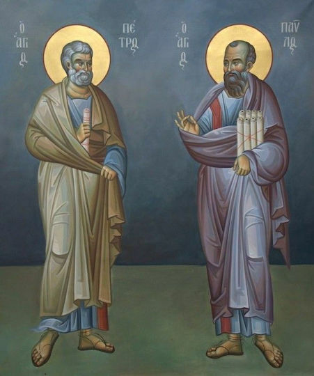 Stone Apostles Peter Paul-10x15cm-rectangular-glossy