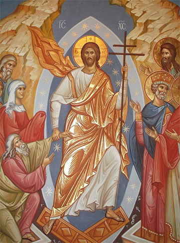 Stone The Resurrection-25x40cm-rectangular-glossy