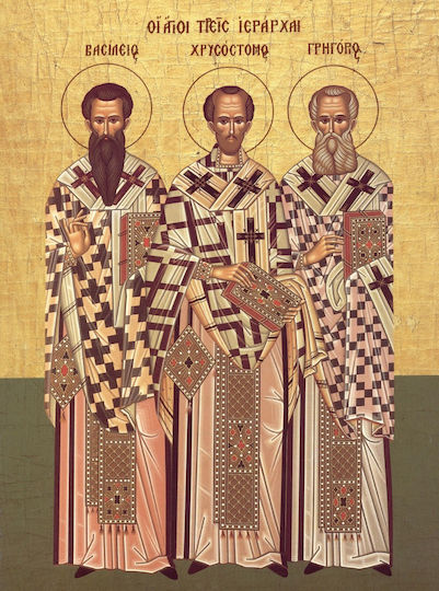 Stone The Three Hierarchs-15x20cm Rectangular-matte