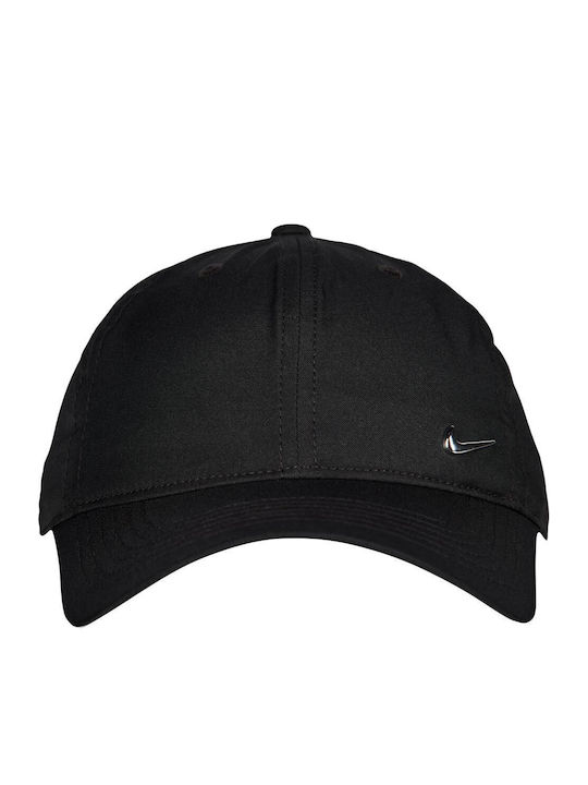 Nike Kids' Jockey Fabric Dri-Fit Metal Hat Black