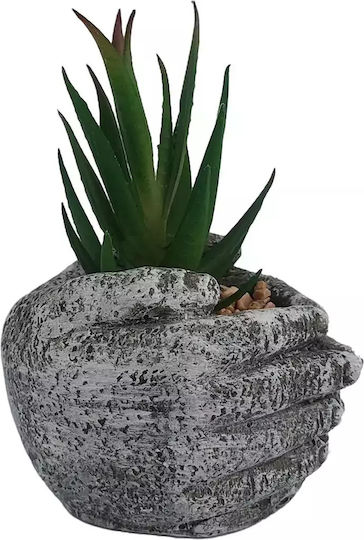 Artificial Decorative Aloe Potted Hugging Hand