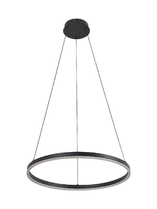 Inlight Inlight Black LED Ceiling Light with Adjustable White Light 100x100cm 6095-AA