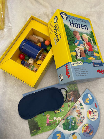Board Game "Πλανήτης των Αισθήσεων - Η Ακοή" for 2-4 Players 4+ Years Old Haba