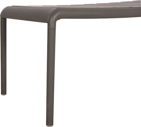 Korver Auxiliary Outdoor Foldable Polypropylene Table Natural 100x60x64cm