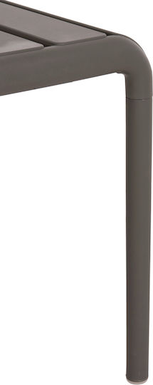 Korver Auxiliary Outdoor Foldable Polypropylene Table Natural 100x60x64cm