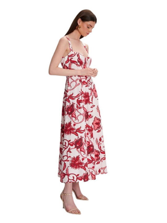 Summer Maxi Shirt Dress Multi